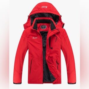 NWT Moerdeng Men’s Waterproof Ski Jacket size Large